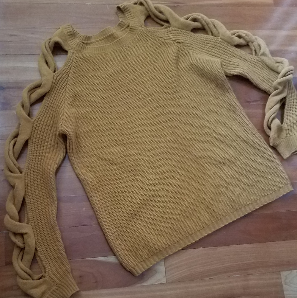 Lace Up Detail Sweater